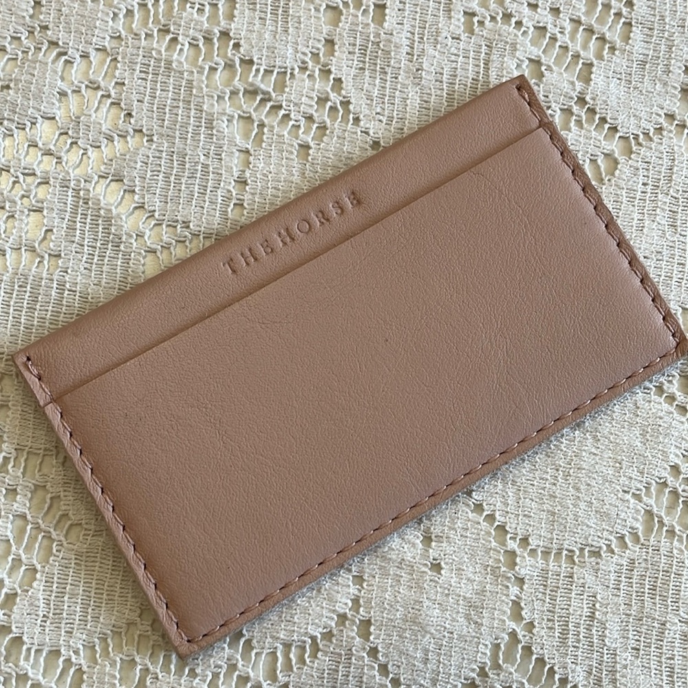 The Horse Tan Flatboy Wallet